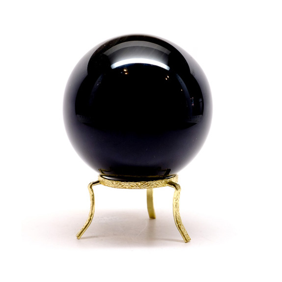 black sphere decoration