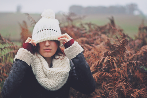 nice knitted hat